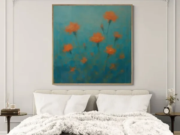 clavelitos en dormitorio