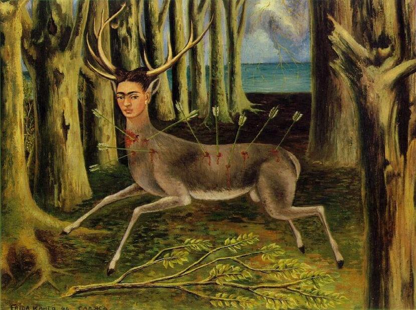 el venado herido frida kahlo